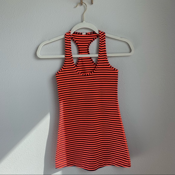 Lululemon Cool Racerback Tank, Classic Stripe - Picture 2 of 4